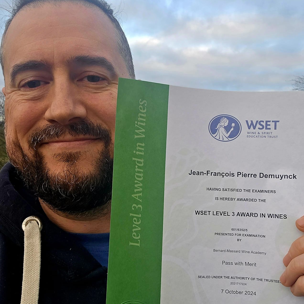 WSET Jean-François Demuynck - Wines of Earth